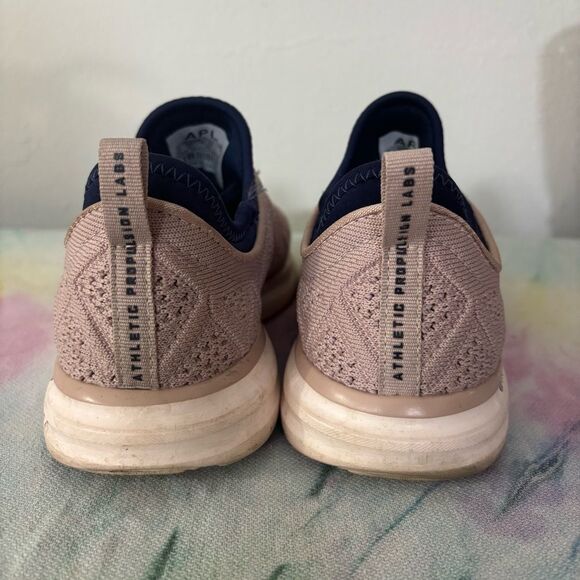 APL 7.5 Pink and Blue Athletic Shoes Lightweight Knit tech loom phantom - Picture 9 of 11